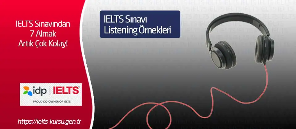 ielts Listening Ornekleri