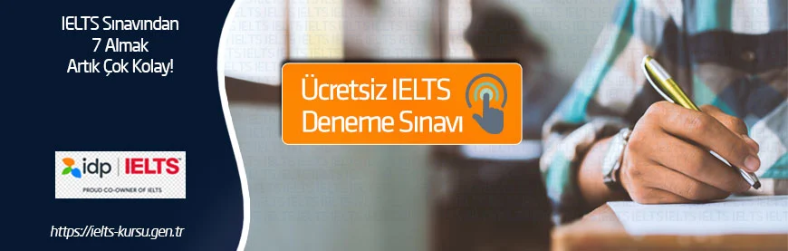 ielts deneme sınavı